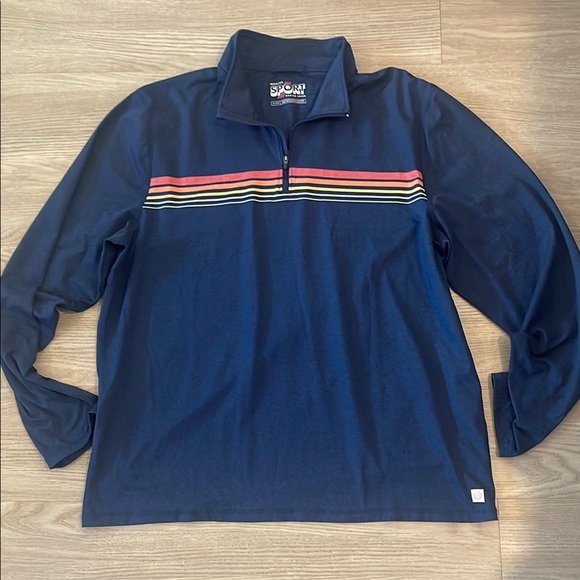 XXL lot 4 marine layers polos, half-zip ups, long sleeve sport tees - Picture 3 of 7